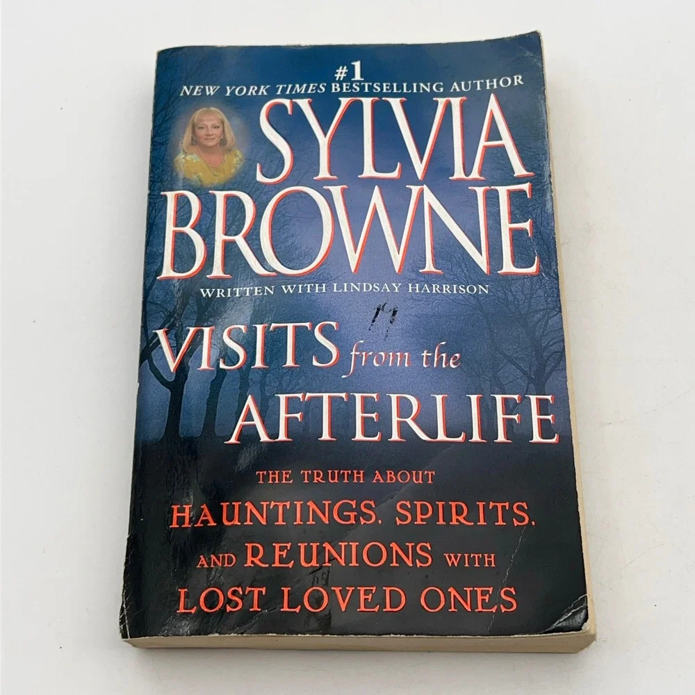 Sylvia Browne Book Lot Visits from the Afterlife Prophecy Hardcover 1st Printing